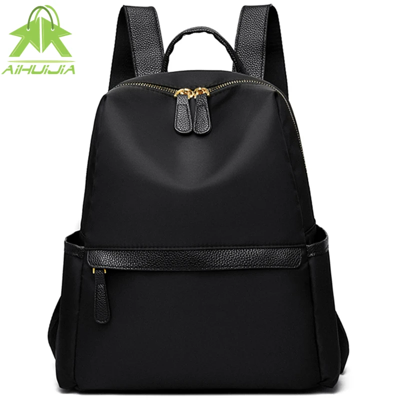 

Fashion Casual Oxford College Backpack 2021 New Women School Bags for Teenage Girls High Quality Fashion Travel Tote Packbag