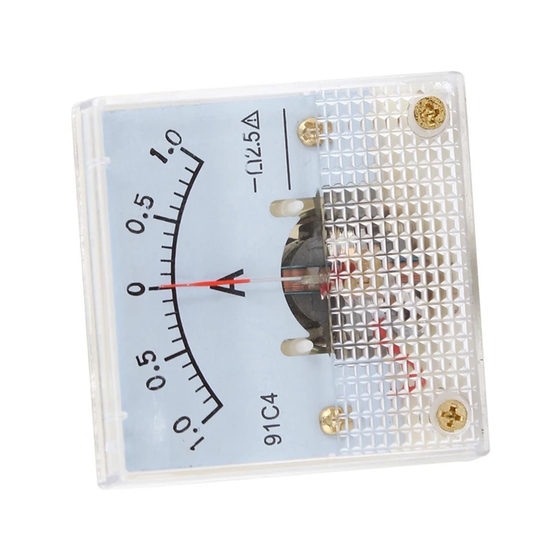 

Class 2.5 Accuracy DC 0-1 A Ampere Analog Meter Ammeter 91C4