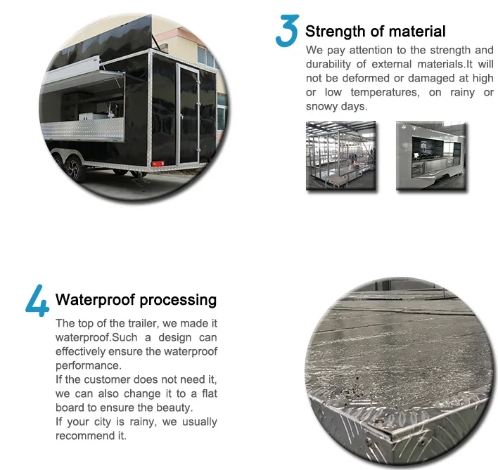 Скидка 10% заказной торговый ящик для фаст фуда мобильный прицеп продуктов