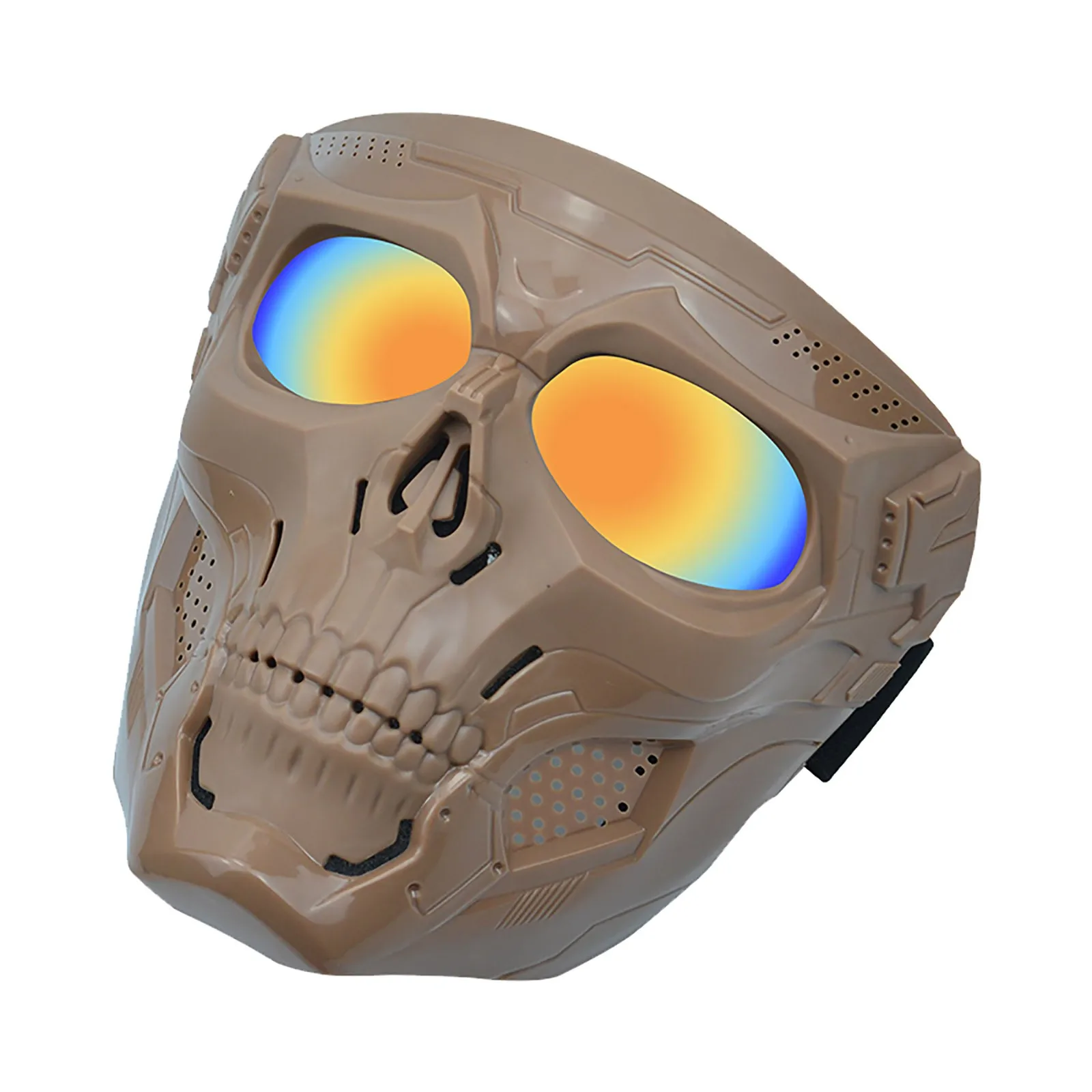 

Windproof Skull Mask Motorcycle Cross-country Goggles Helmet Horrible Dreadful Face Evil The Living Dead Punk Dress Up Pop Toy