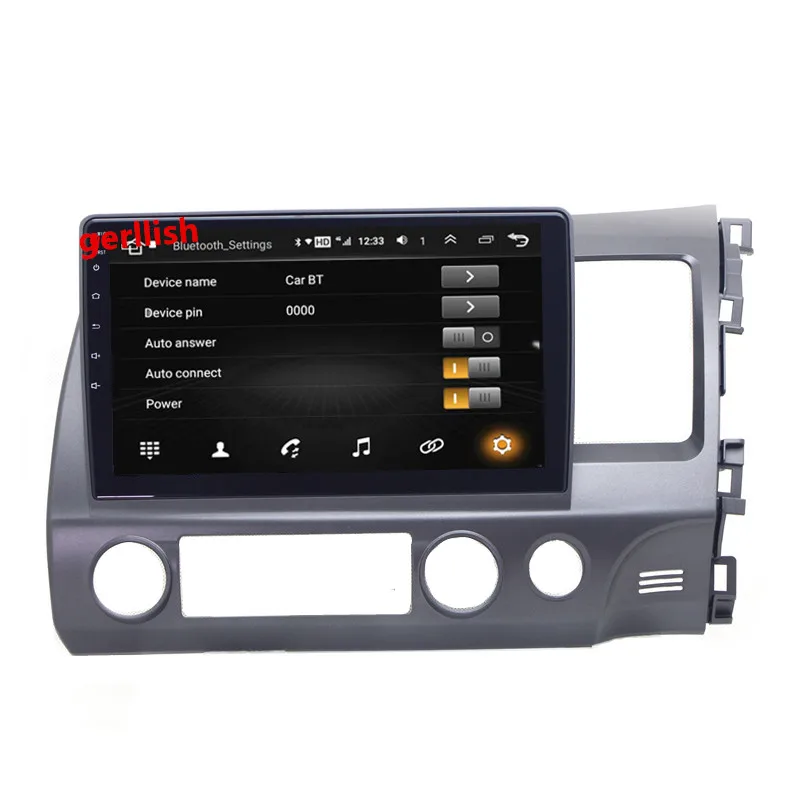 

Автомобильный dvd-плеер на основе Android мультимедийный плеер для honda civic, правое Вождение 2006-2011, радио, стерео, Автомобильная gps-навигация