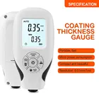 Клавиатура на русском и английском, ручной 0,01 мм0-2000UM покрытие Краски ing Толщина тестер ультразвуковой плёнки мини покрытия автомобиля измерения Краски