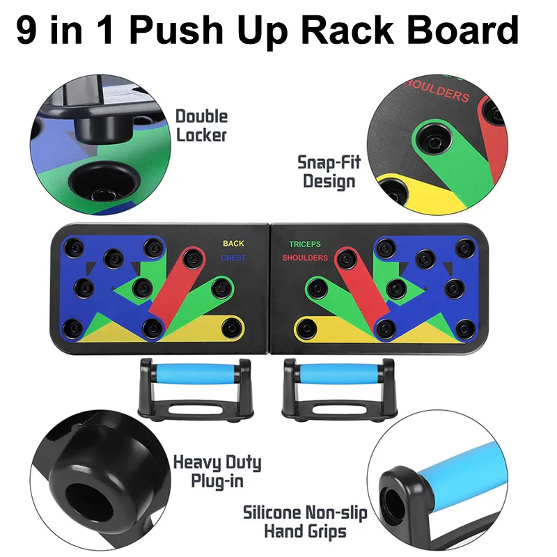 

Multifunctional Push Up Rack Board Muscle Training Fitness Exercise Tools Push-up Stands Body Building Home Workout Equipment