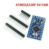 atmega328 pro mini development board 3 3v 8m5v 16m controller module with 2 row pin header mega328p modules for arduino