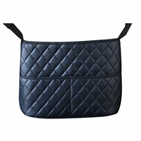 portable car handbag holder seat bacj purse organizer leather wallet storage bag auto interior decoration