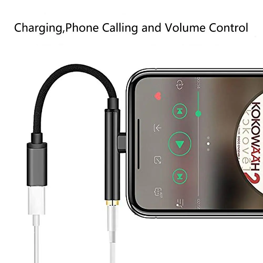 USB Type-C Aux аудио кабель адаптер Type C к 3 5 мм разъем для наушников 2 в 1 зарядное