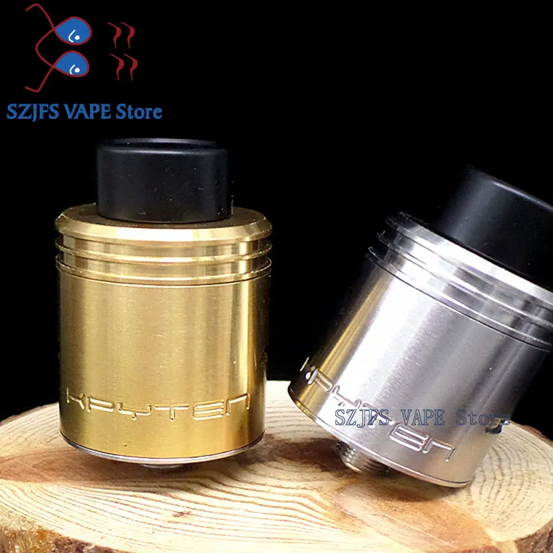 Kryten RDA 24 mm Beauty Ring POM PEI steel Heat Sink RTA Vape Tank Atomizer Airflow Accessories fit Dvarw MTL |