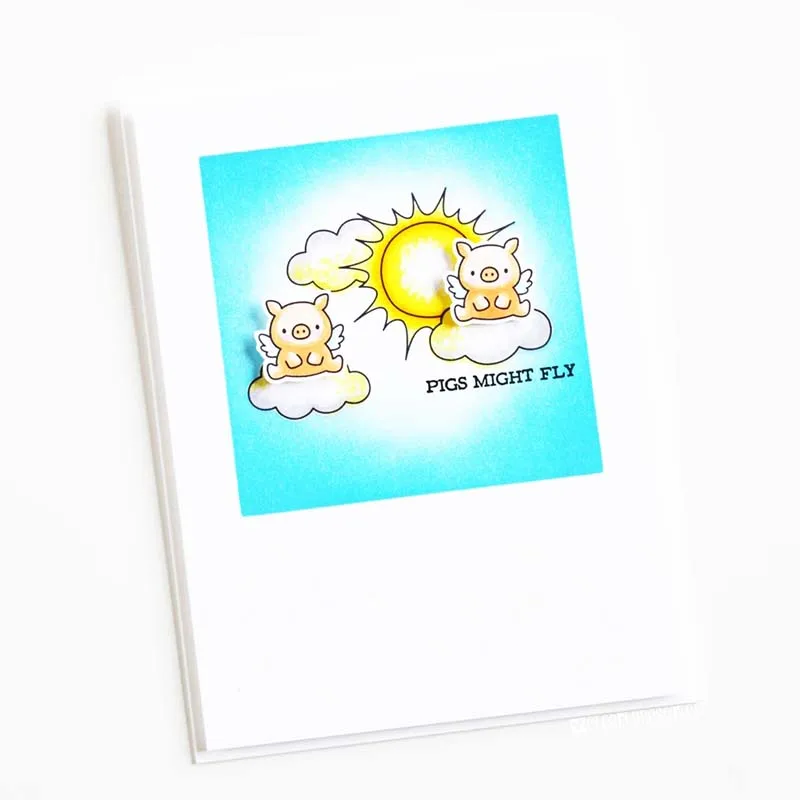 Металлические штампы и резиновые JC милые свинки скрапбукинг рукоделие высечка