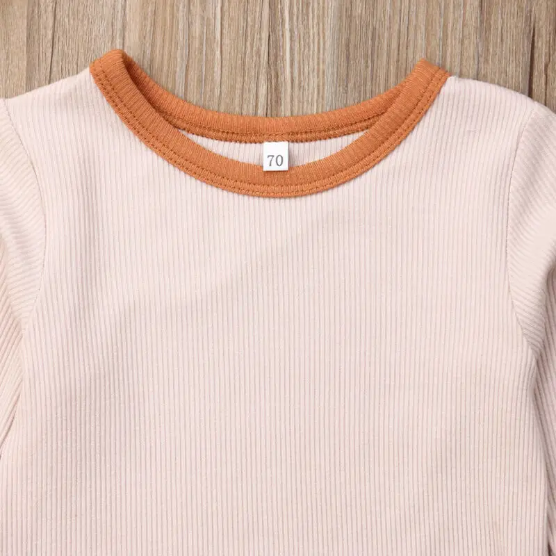 Комбинезон с длинными рукавами для новорожденных мальчиков и девочек детский