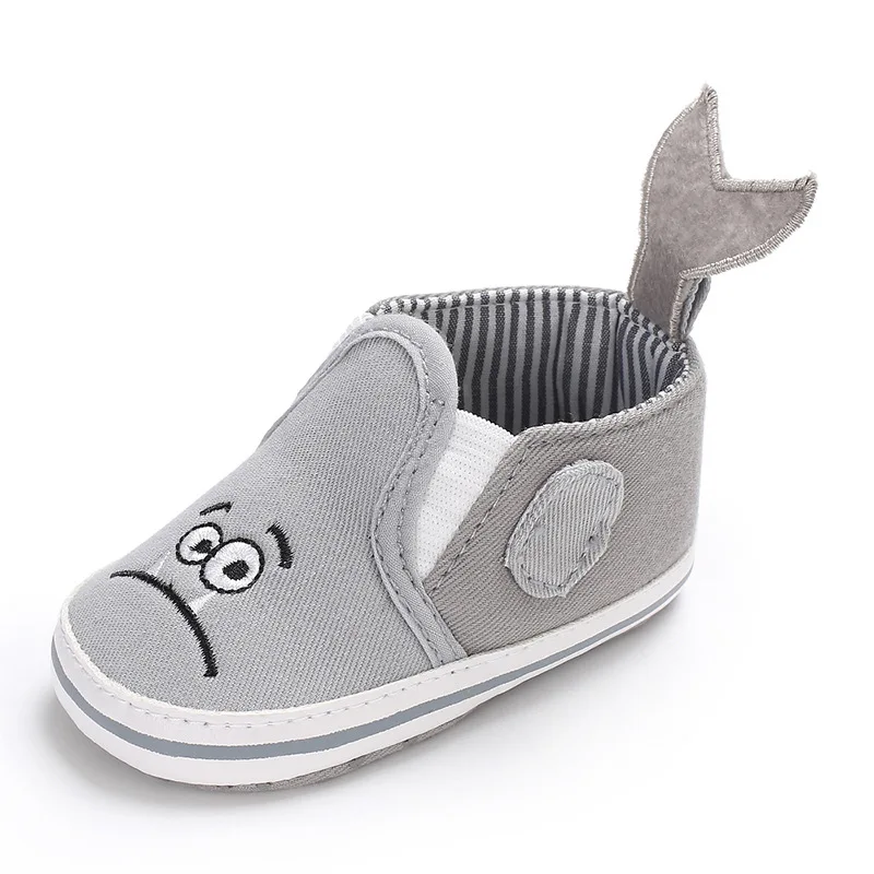 

0-18M Cute Newborn Baby Boys Girls Soft Cotton Shoes Anti-Slip Moccasins Toddler Cartoon First Walkers