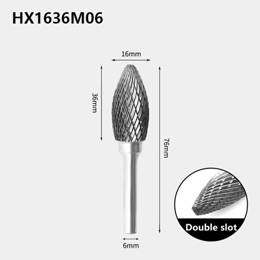 H0820M06 HX1232M06 фреза из цементированного карбида Вольфрамовая стальная металлическая фреза гравировальная профессиональная Шлифовальная головка инструменты