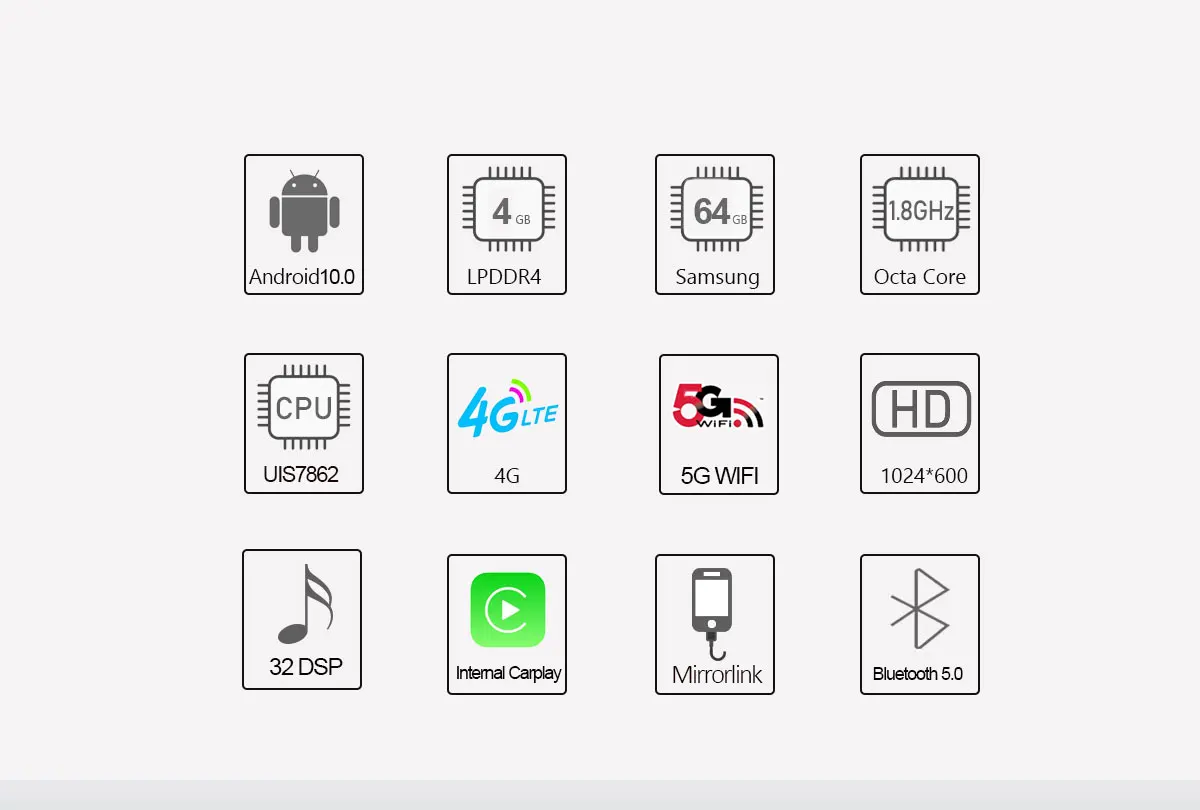 8 ядерный Android 10 0 автомобиль радио мультимедиа аудио GPS Navi Стерео Bluetooth для acura TSX 2004