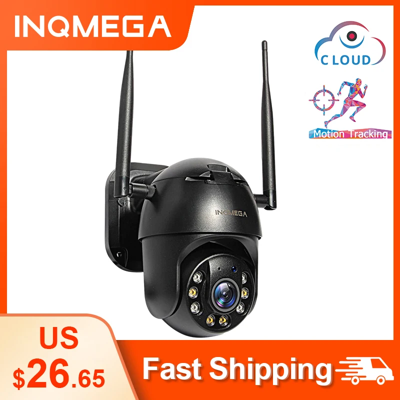 

IP-камера INQMEGA, 1080P, PTZ, Wi-Fi, 4-кратный зум