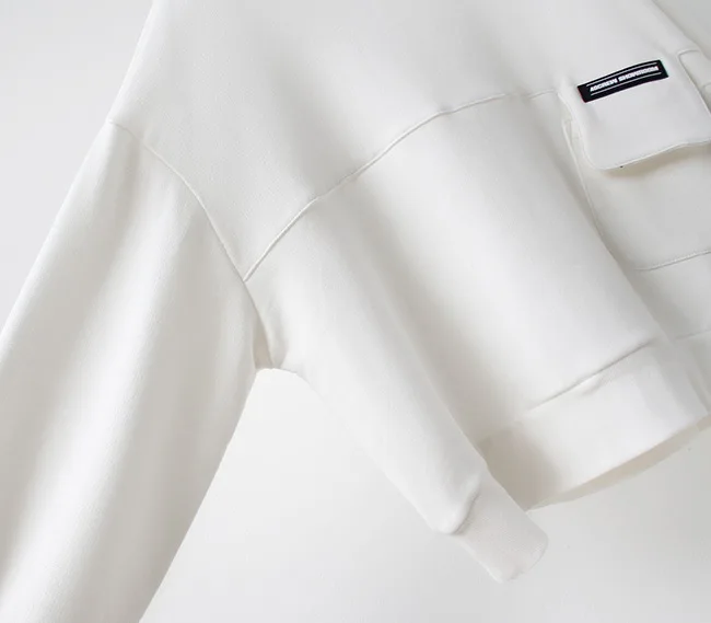 

Woman Casual Korean Solid Color Hoodie Long Sleeve Pullovers Fashion Loose Pullover Thin Coat Tops Ladies Elegant Sweatshirt