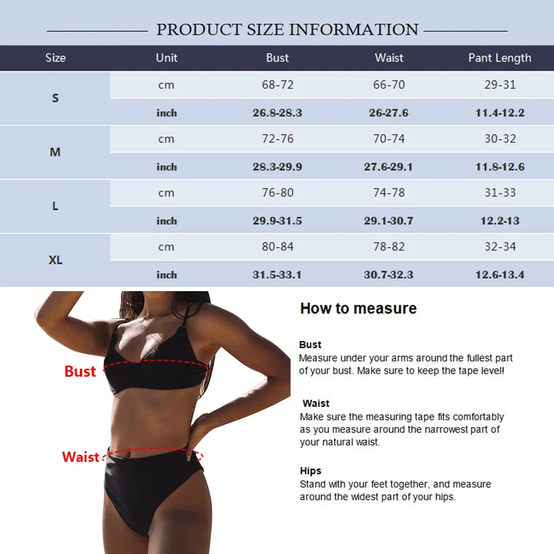 

Hot Sale 2021 Women High Waist Solid Color Swimwear Bikini Push Up Swimsuit Bikini Set Female Biquini Sexy Bathing Suit