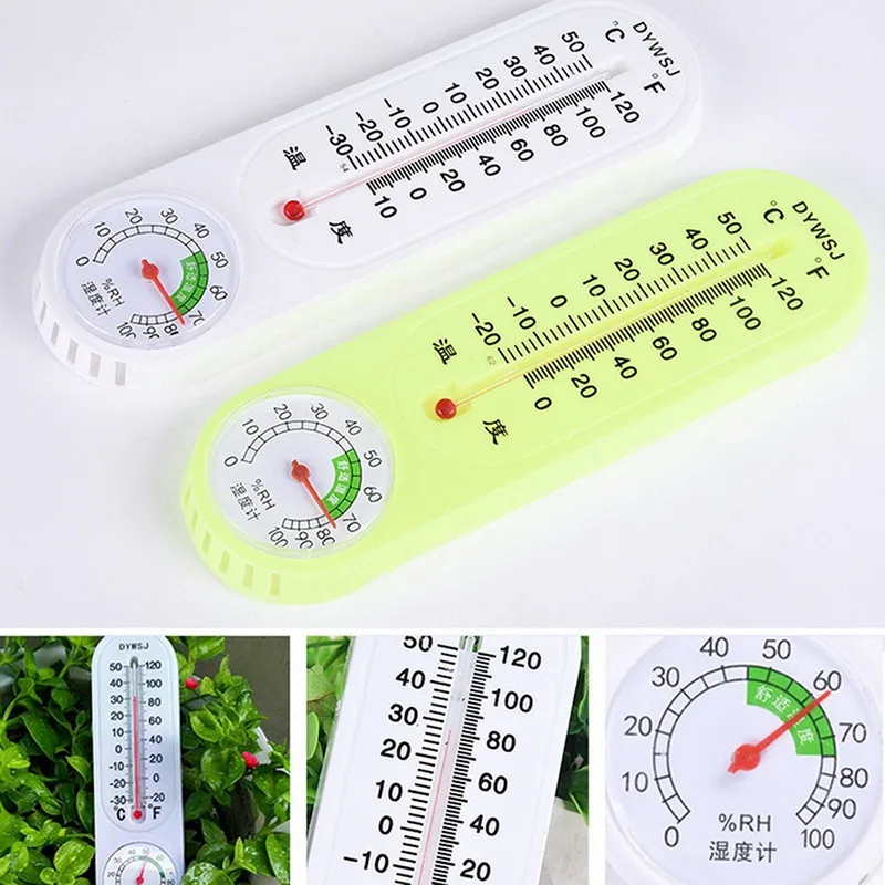 

Long Wall Hanging Thermometer Indoor Outdoor Garden Home Garage Office Room Hanging Logger Temperature Measurement Tool