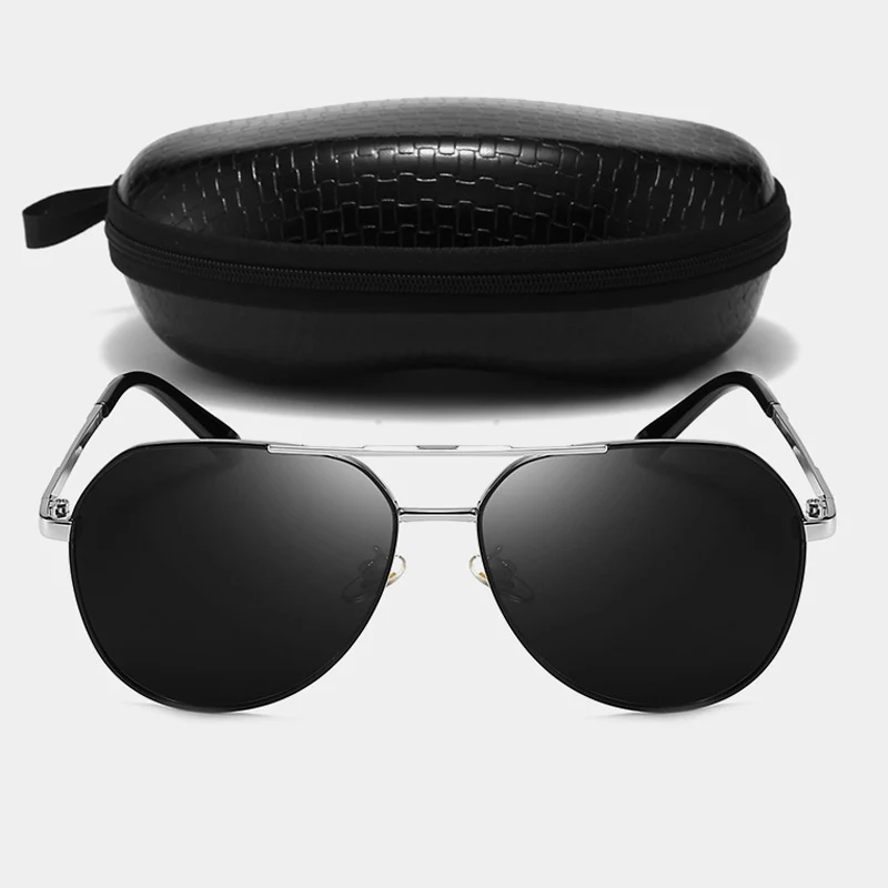 

Pilot Polarized Sunglasses for Mens Branded Oversize Shades for Men Retro Oval Sun Glasses Women Fashion High Quality VU400 Outd