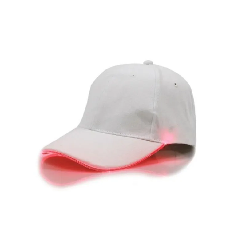 

LED Light Up Baseball Caps Glowing Adjustable Hats Luminous Holiday Hat Unisex for Party Hip-hop Running and More