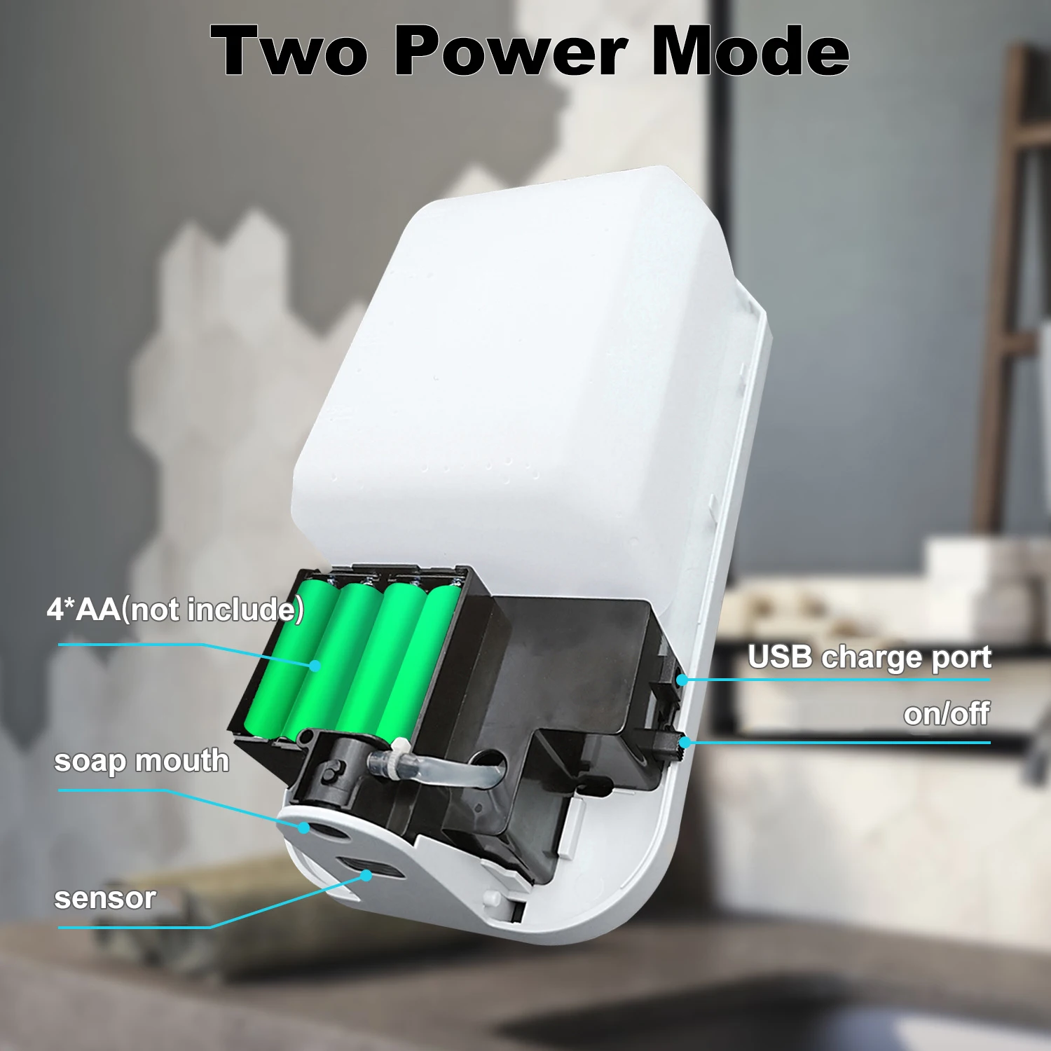 

Automatic Hand Dispenser with Body Temperature Thermometer- Large Touchless 1200ml Capacity Spray Hands Free Wall Mount