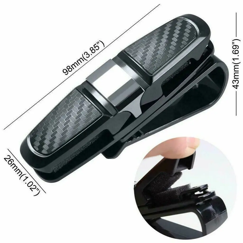 

Car Glasses Clip 180 Rotating Car Glasses Clip Car Plastic Clip Car Interior Products