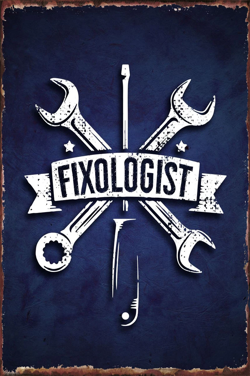 

Настенный декор fixology Craftsmen Humor, декор для комнаты, Ретро винтажный металлический знак, жестяные таблички для кафе, паба, домашнего клуба