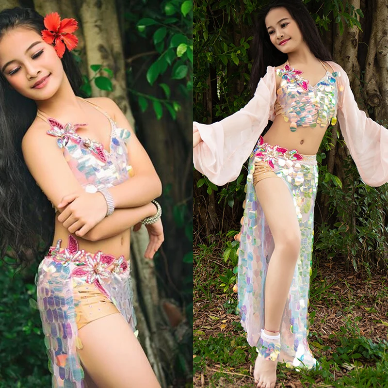 Костюм для танца живота с блестками 120 150 см|Танец живота| |