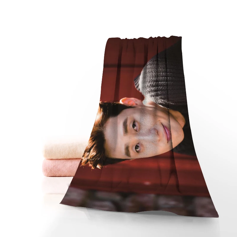 

Custom Park Seo Jun Kpop Towel Printed Cotton Face/Bath Towels New Microfiber Fabric Beach Travel Sports Shower Towels 11-27