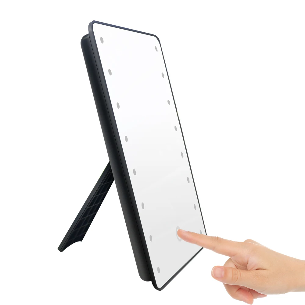 Новинка 2019 светодиодный светильник с сенсорным экраном 16 полосок зеркало для