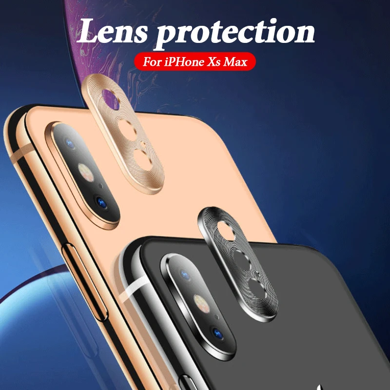 Защитная пленка для объектива камеры iPhone 11 Pro Max стеклянная металлическая