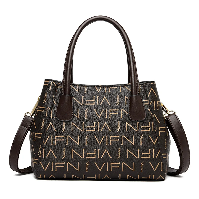 

2021 new style autumn and winter handbag European and American fashion messenger single shoulder large capacity ladies bag