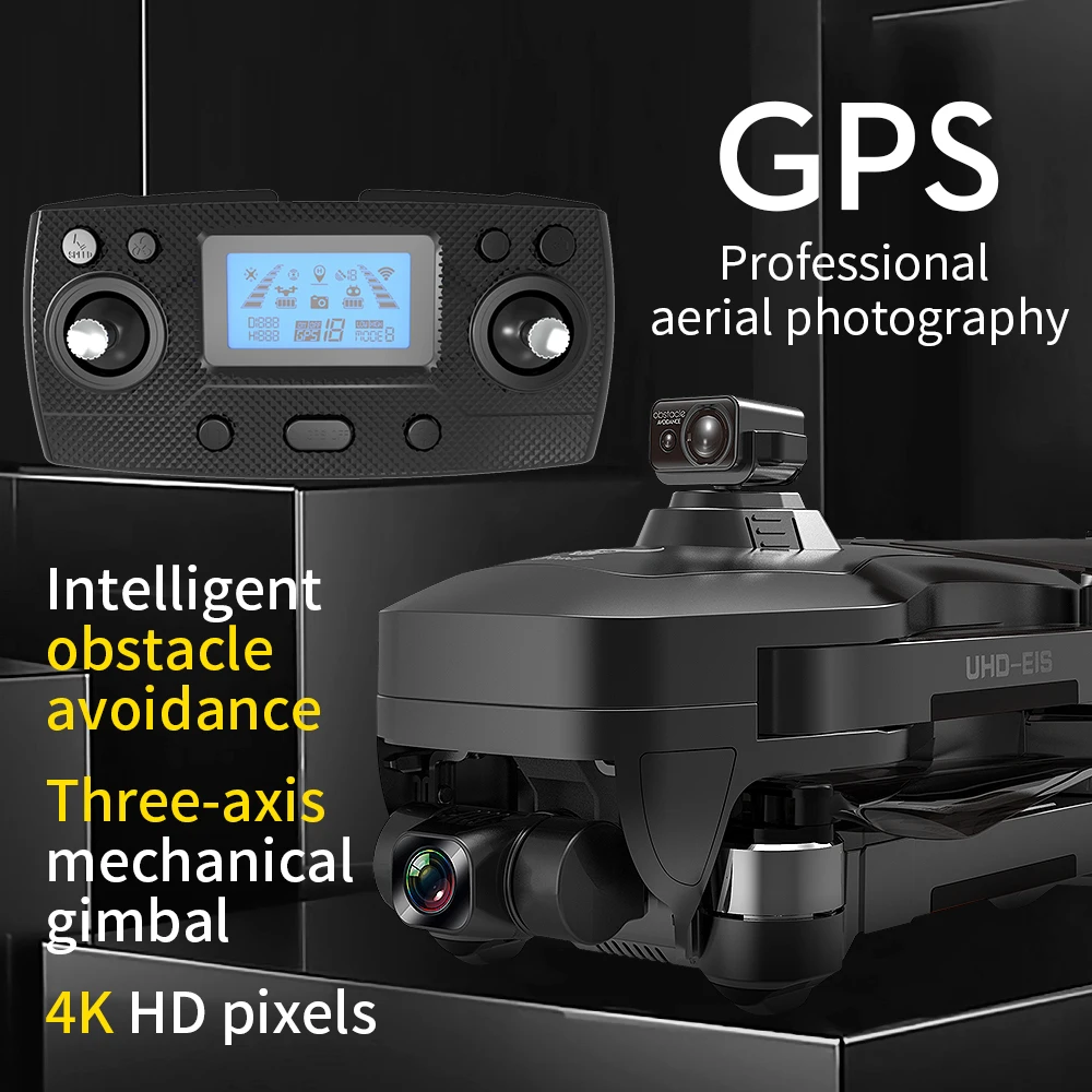 дрон sg906 max 4k hd с широкоугольной ка