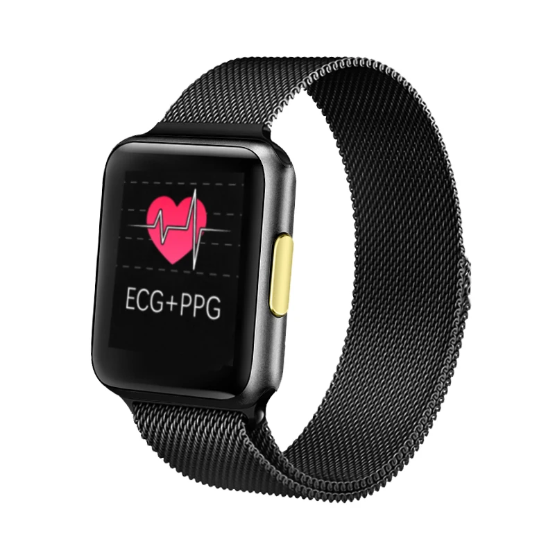 Новинка 2020 умные часы Ecg Ppg монитор артериального давления спортивные фитнес для
