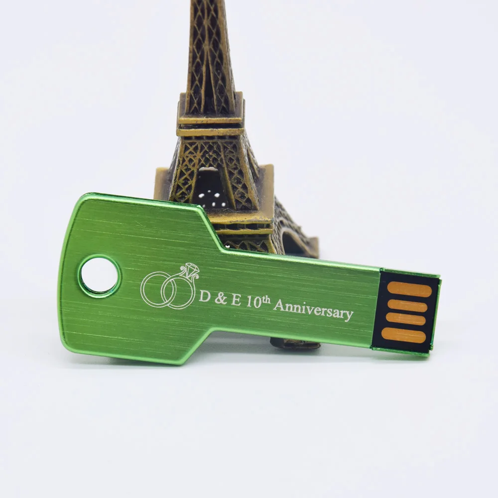 Металлический USB флеш накопитель с логотипом на заказ 4 ГБ 16 32 64 ГБ|USB