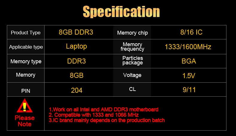 VEINEDA 8 гб 4 гб DDR3 оперативная память ddr3 1333 PC3-10600 Sodimm Ram ddr 3 для ноутбука
