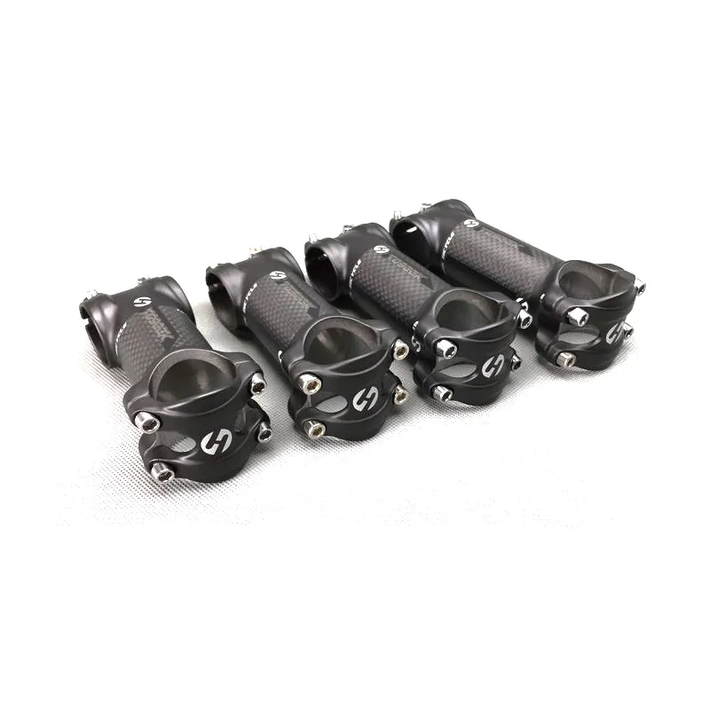 TOSEEK bike stem super light 99.7g! MTB road bicycle for angle 7 length 60mm-110mm Matte Carbon aluminum Stem parts | Спорт и