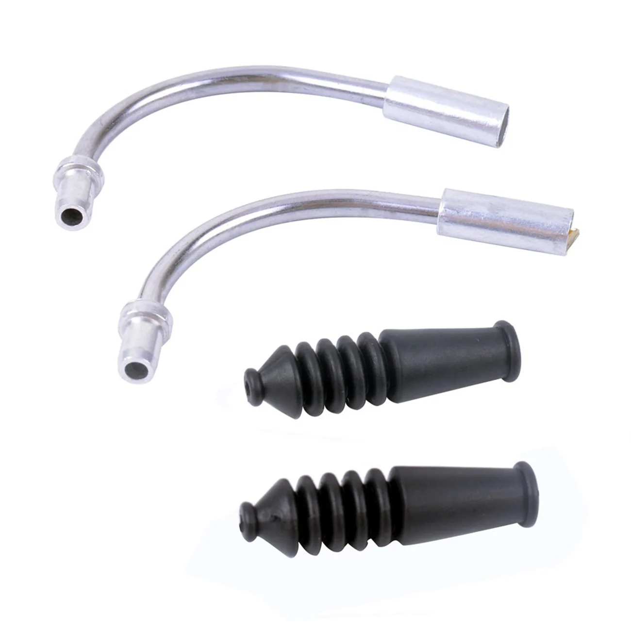 

4pcs MTB Mountain Bike V Brake Noodles Plastic Sleeves Boots Protector Hose Set Cable Guide Bend Tube Pipe Bicycle Accessories