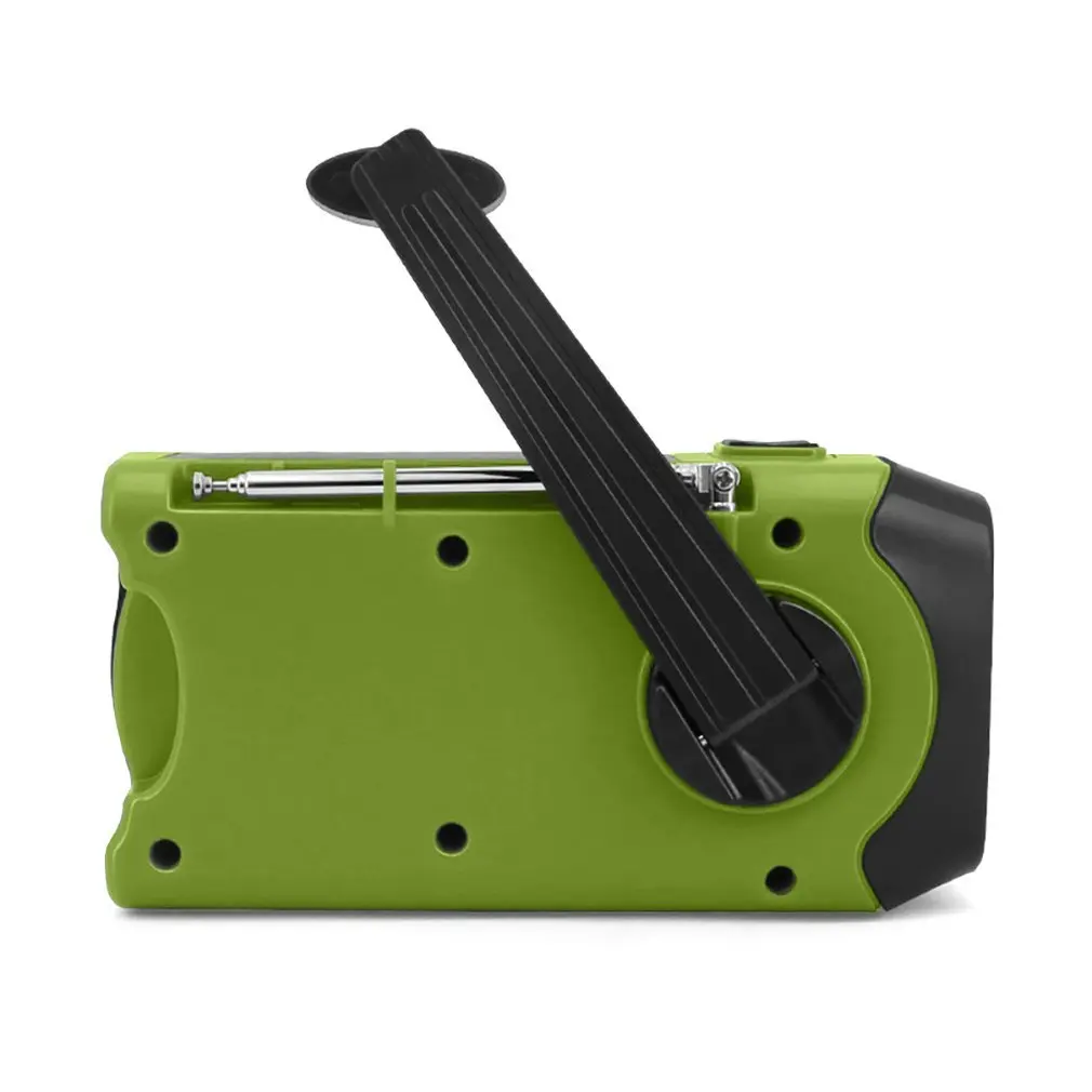 

Outdoor Solar Hand-Cranked Radio With Flashlight Charging Radio Professional Fashion Portable Clean Energy