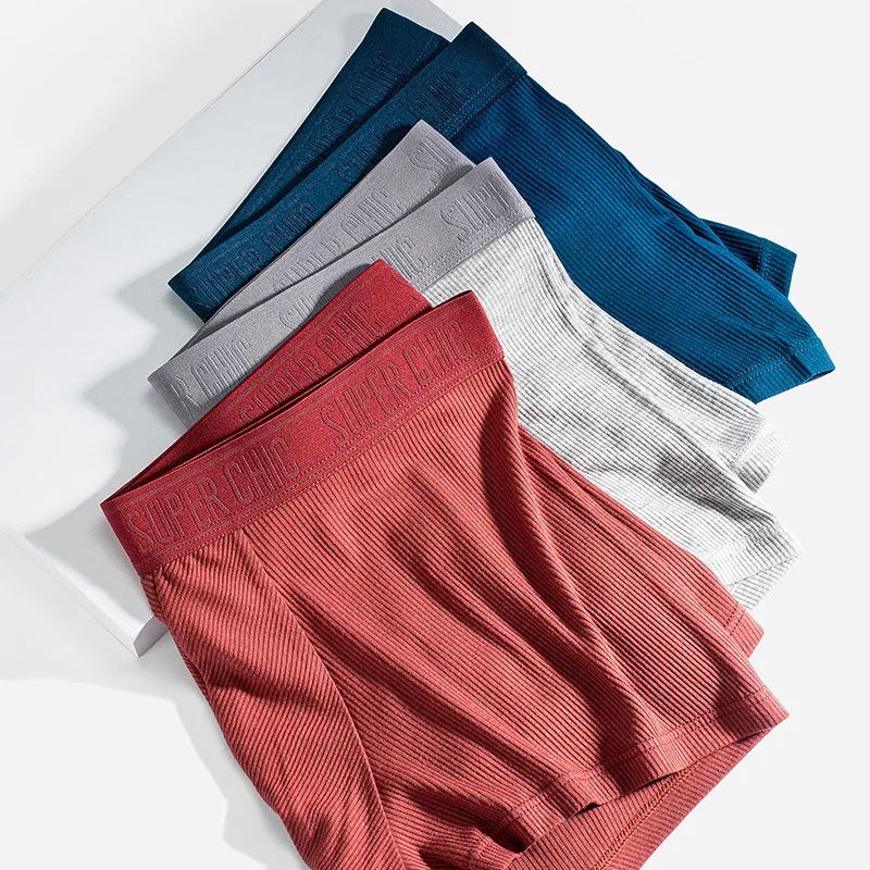 

3PCS Men's underwear antibacterial modal breathable boxer shorts boxer shorts sports shorts00108