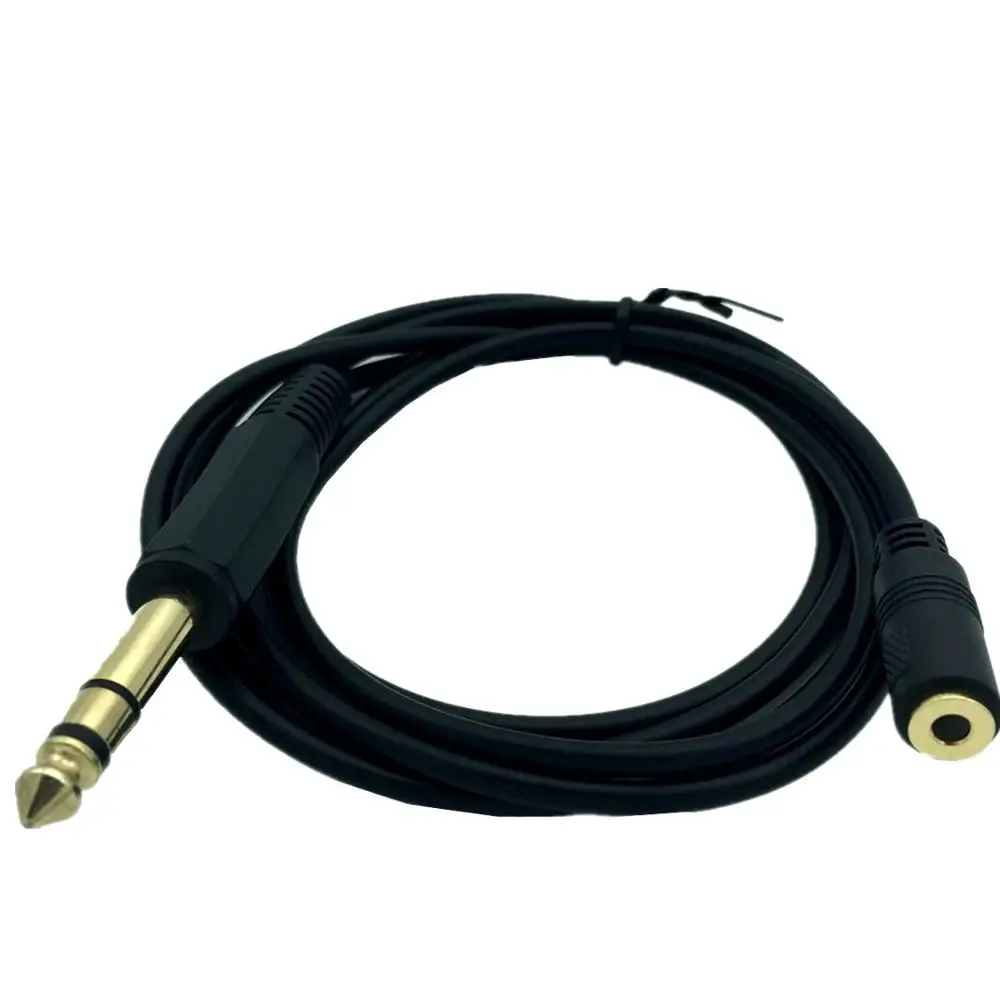 

Stereo 1 / 4 "male 6.35mm to 3.5mm female jack audio extension ADAPTER cable