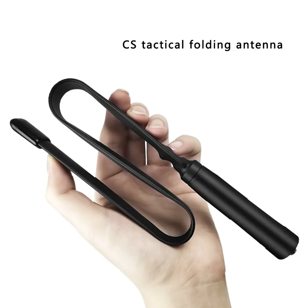 

Collapsible Antenna Suitable For CS Walkie-talkie Folding Gain Antenna SMA Female UV-5R UV Dual Section