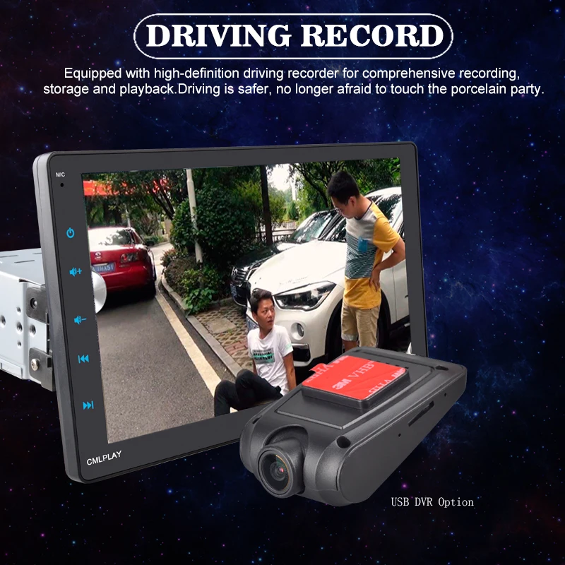 Мобильная Автомобильная Автомагнитола 1 Din + GPS MP5 видео машина для Android/Apple Двойное