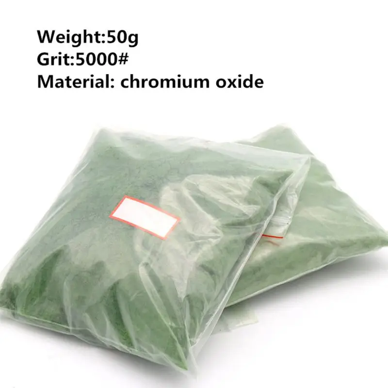 

50g Jade Emerald Agate Amber Polishing Powder Glass Composite Chromium Oxide Power