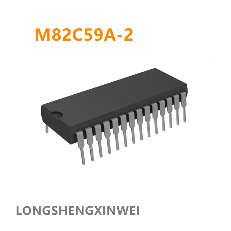 1 шт., новинка, оригинальная фотовспышка MSM82C59A, контроллер перерыва DIP28