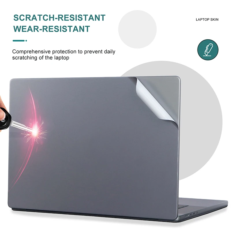 Однотонная наклейка для нового Macbook pro14 M1 A2442 защитный чехол ноутбука виниловые