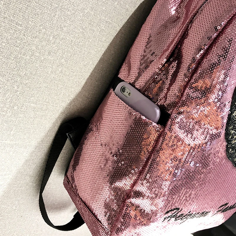 EXCELSIOR стильный рюкзак с пайетками милый мультфильм школьные сумки для