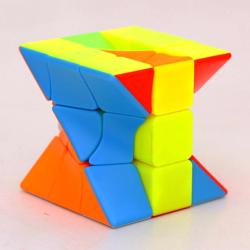 Zcube 3x3 Torsion Magic Cube Coloful Twisted Puzzle Toy Stickerless Puzzles 3x3x3 Cubes Educational Toys For Children | Игрушки и хобби