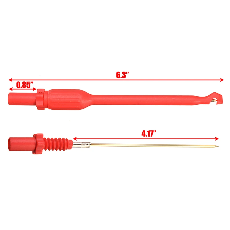 2 шт./компл. Новинка 4 мм Автомобильный тестовый комплект шнур для прокола провода