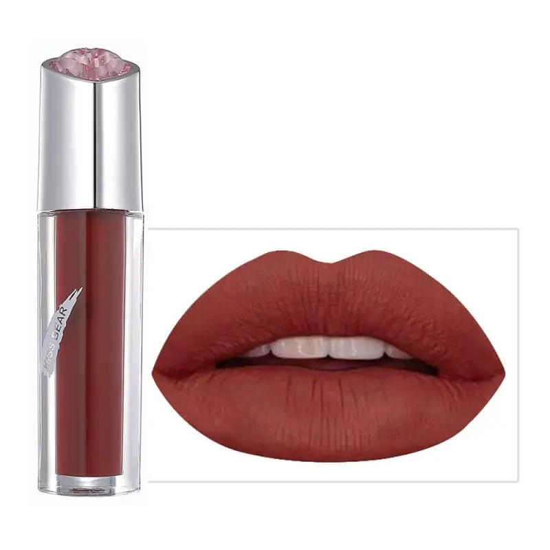 10 цветов губная помада 1 шт. стойкая матовая водостойкая бархатные мягкие