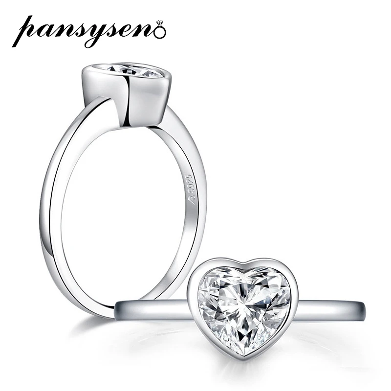 

Кольцо женское из серебра 925 пробы, 7 мм, с бриллиантами