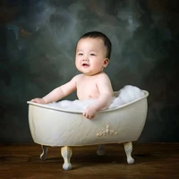 shooting container baby bathtub newborn photography props sofa posing shower basket accessories